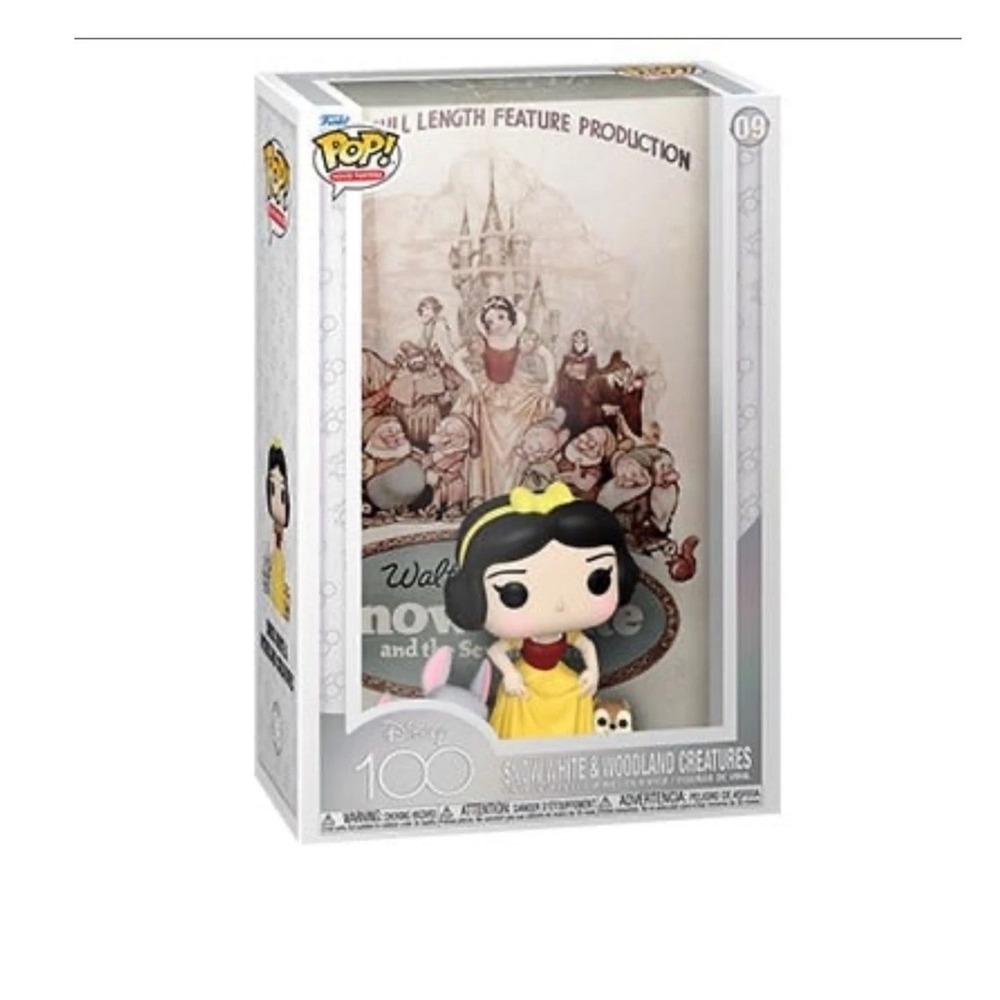 Funko Pop Movie Posters Snow White & Woodland Creatures Disney 100 Anniversary - Picture 1 of 3